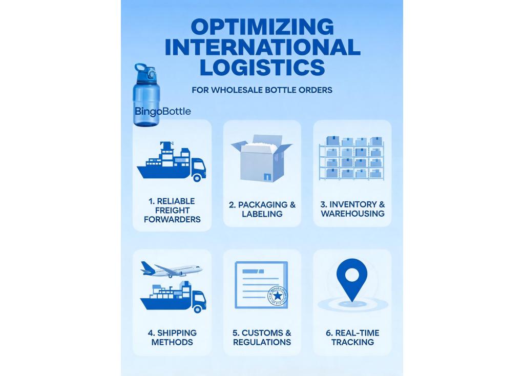 How do manufacturers handle logistics and shipping for large wholesale orders internationally?