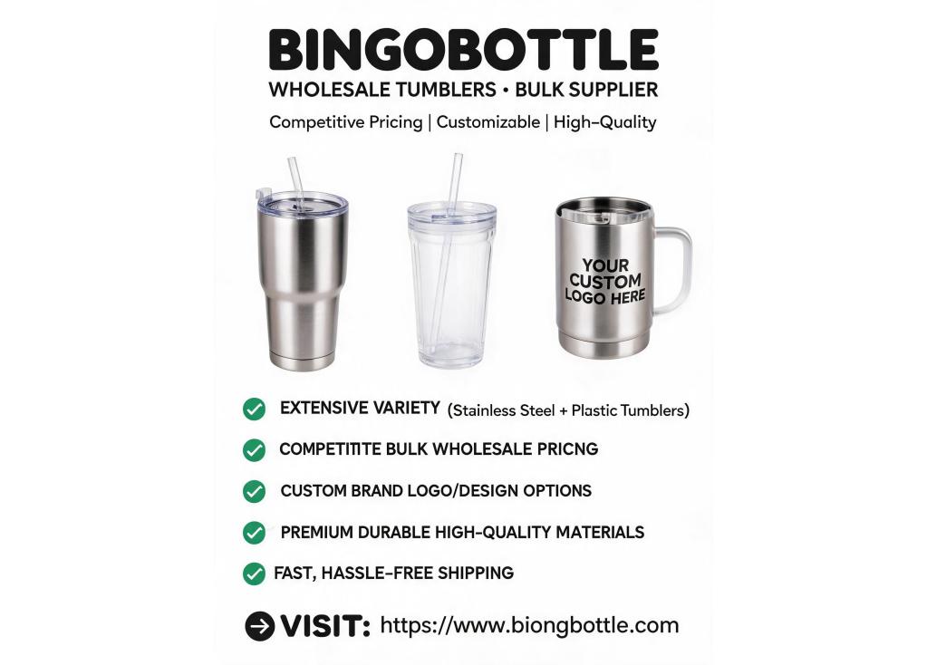 Where can I find a bulk supplier for wholesale tumblers with competitive pricing?