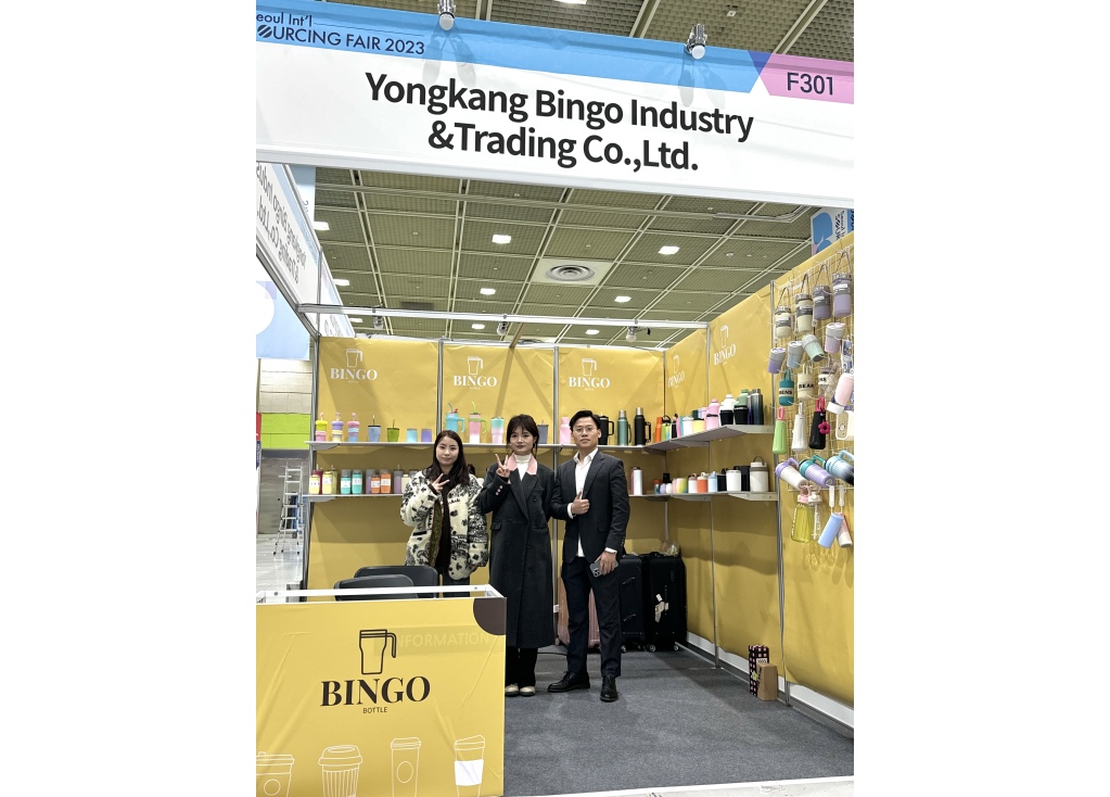 BingoBottle at Sourcing Fair Korea 2023 – Expanding Our Global Footprint in Custom Drinkware