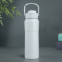 Dual Drink Portable Thermos Cup Indoor and Outdoor 304 Vacuum Cup Modern and Simple