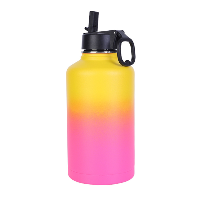 Wholesale 304 Stainless Steel Sports Kettle Large 64OZ Capacity with an Easy Grip Handle for Outdoor Activities Wholesale 304 Stainless Steel Sports Kettle Large 64OZ Capacity with an Easy Grip Handle for Outdoor Activities