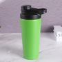 Stainless Steel Double-layer Vacuum Insulated Cup 25oz Buckle Type Rocking Cup Simple Fitness and Sports Kettle