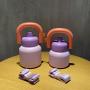 Big 800ML Thermos and Insulated Kettle for Families Includes Parent Large Mug and a Kid Cup with Straw