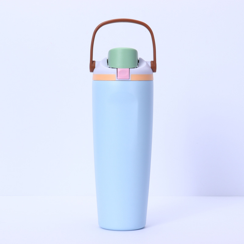 Premium Large Capacity 304 Stainless Steel Fruit Infuser Water Bottle Insulated Portable Sports Travel Cup