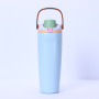Premium Large Capacity 304 Stainless Steel Fruit Infuser Water Bottle Insulated Portable Sports Travel Cup
