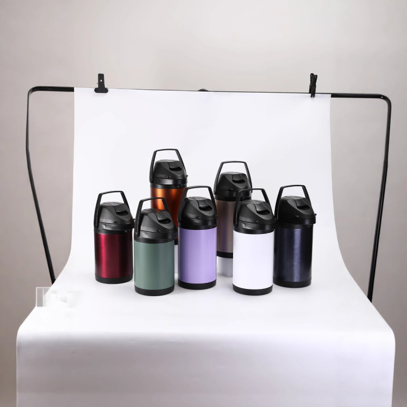 Stainless Steel Indoor and Outdoor Pressure Hot Water Bottle Household Large Capacity Stainless Steel Inner Pot Insulated Kettle