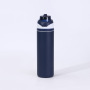 Insulated Stainless Steel Tumbler with Straw & Lid 304 Grade Simple Solid Color Dual Drinking Options