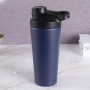 Stainless Steel Double-layer Vacuum Insulated Cup 25oz Buckle Type Rocking Cup Simple Fitness and Sports Kettle