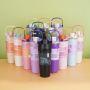 Premium Large Capacity 304 Stainless Steel Fruit Infuser Water Bottle Insulated Portable Sports Travel Cup