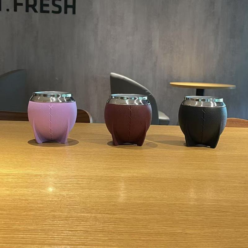 2025 New Style Cute Stainless Steel Yerba Teacup Customizable