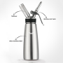Whipped Cream Dispenser Stainless Steel Milk Frother Commercial Foaming Gun for Coffee Steamed Milk