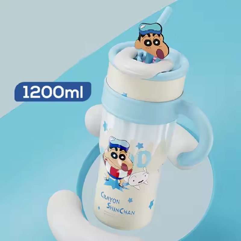 New Cartoon Crayon Shinchan Big Mac Ice King Stainless Steel Insulated Tumbler 