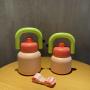 Big 800ML Thermos and Insulated Kettle for Families Includes Parent Large Mug and a Kid Cup with Straw