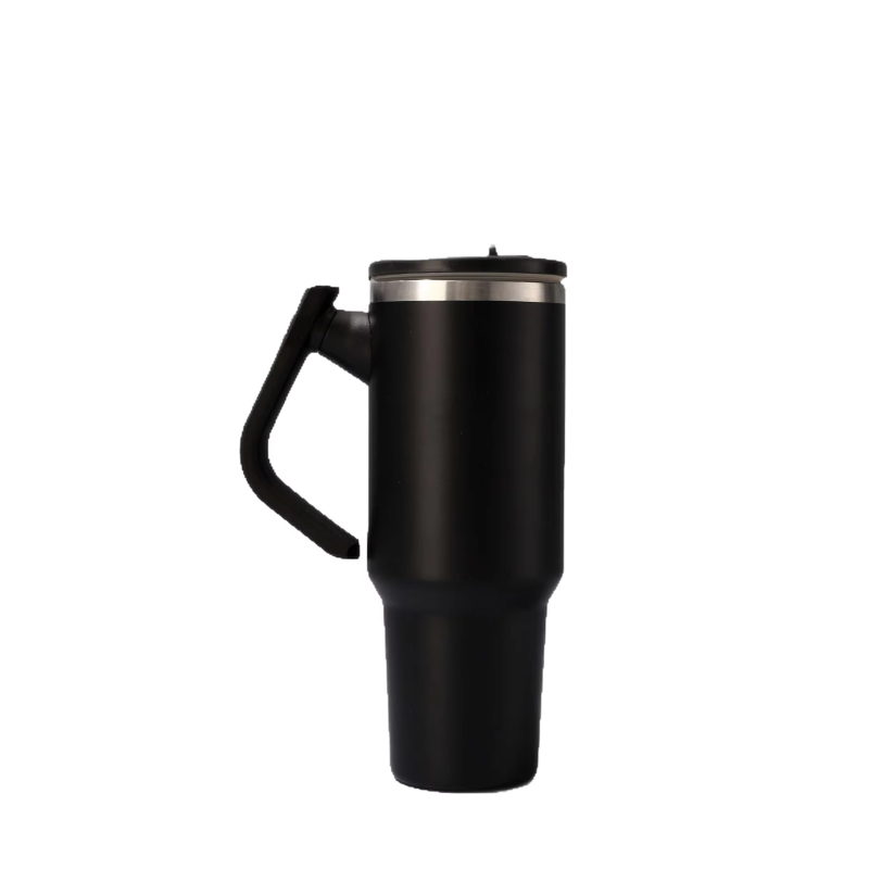 2025 New Stainless Steel Insulated Tumbler  30oz/20oz Rotating Handle Car Cup with Customizable Design