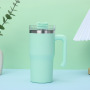 20oz Insulated Travel Tumbler  Premium 304 Stainless Steel Ice Cream  Coffee Cup for Car
