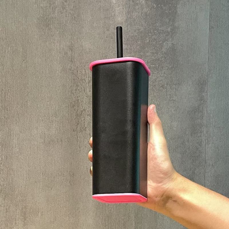 2025 New 600ML Stainless Steel Insulated Square Cup Available in Multiple Colors with Customization Options