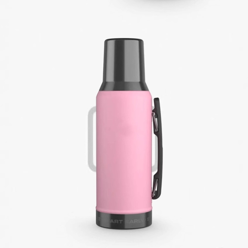 1.3L Double Wall 18/8 Stainless Steel Sport Water Bottle Insulated Thermos Vacuum Camping Jug Travel Kettle for Outdoor