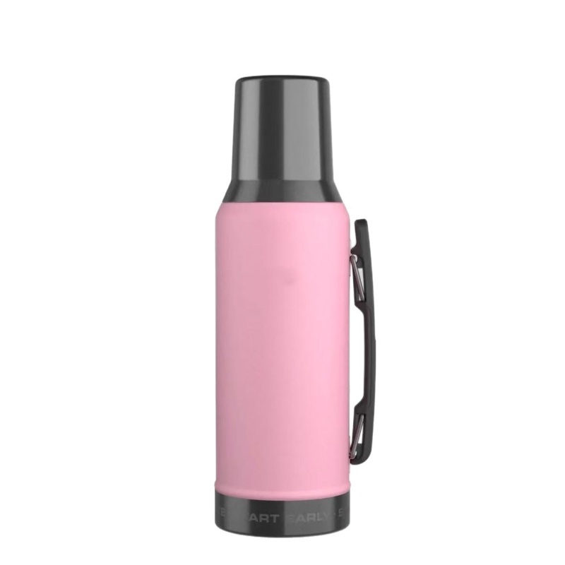 1.3L Double Wall 18/8 Stainless Steel Sport Water Bottle Insulated Thermos Vacuum Camping Jug Travel Kettle for Outdoor