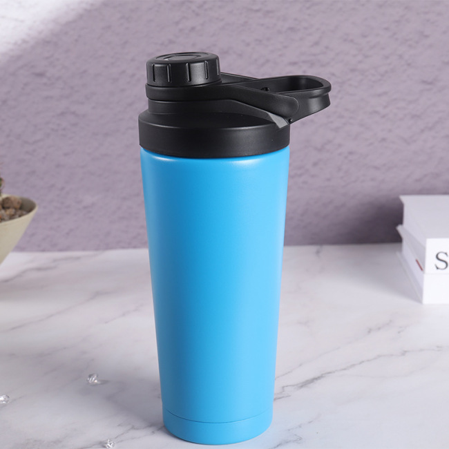 Stainless Steel Double-layer Vacuum Insulated Cup 25oz Buckle Type Rocking Cup Simple Fitness and Sports Kettle Stainless Steel Double-layer Vacuum Insulated Cup 25oz Buckle Type Rocking Cup Simple Fitness and Sports Kettle