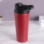 Stainless Steel Double-layer Vacuum Insulated Cup 25oz Buckle Type Rocking Cup Simple Fitness and Sports Kettle