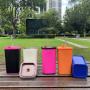 Designer Stainless Steel Mini Square Cup 380ml Capacity Featherlight Customizable