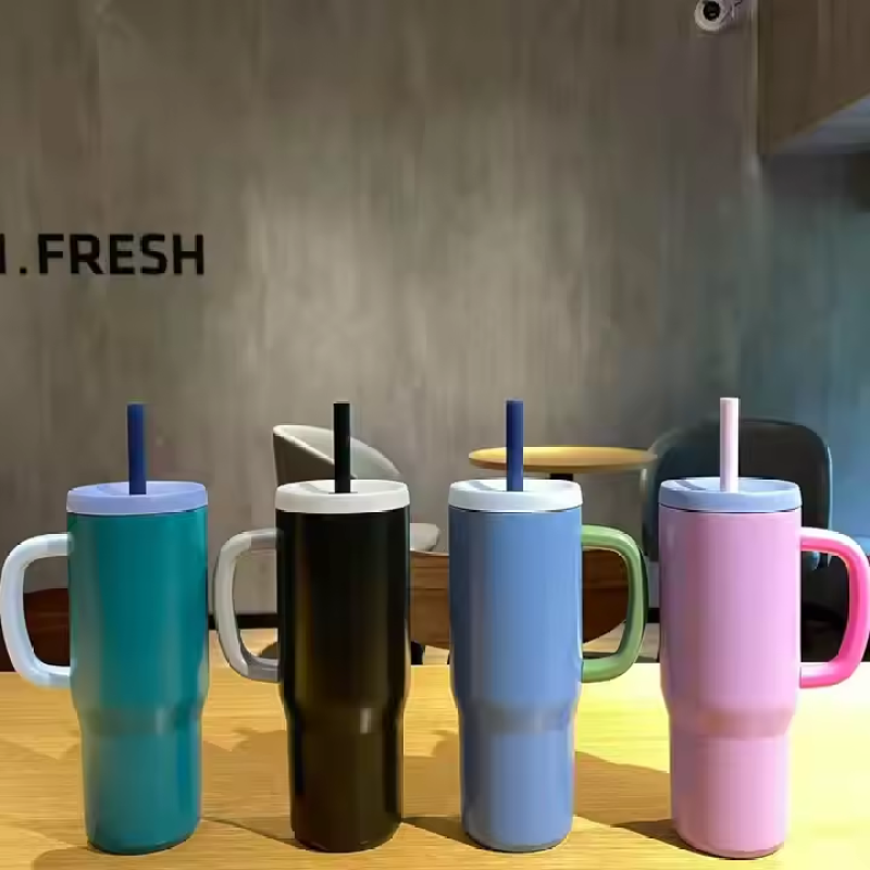 Creative New Car Cup 304 Stainless Steel Insulated Cup Large Capacity Outdoor Car Insulated Water Cup
