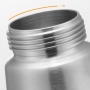 Whipped Cream Dispenser Stainless Steel Milk Frother Commercial Foaming Gun for Coffee Steamed Milk