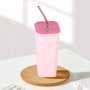 Heat Sublimation Vacuum CupStainless Steel Straight Tube Cup