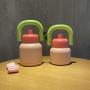 Big 800ML Thermos and Insulated Kettle for Families Includes Parent Large Mug and a Kid Cup with Straw