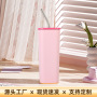 Heat Sublimation Vacuum CupStainless Steel Straight Tube Cup