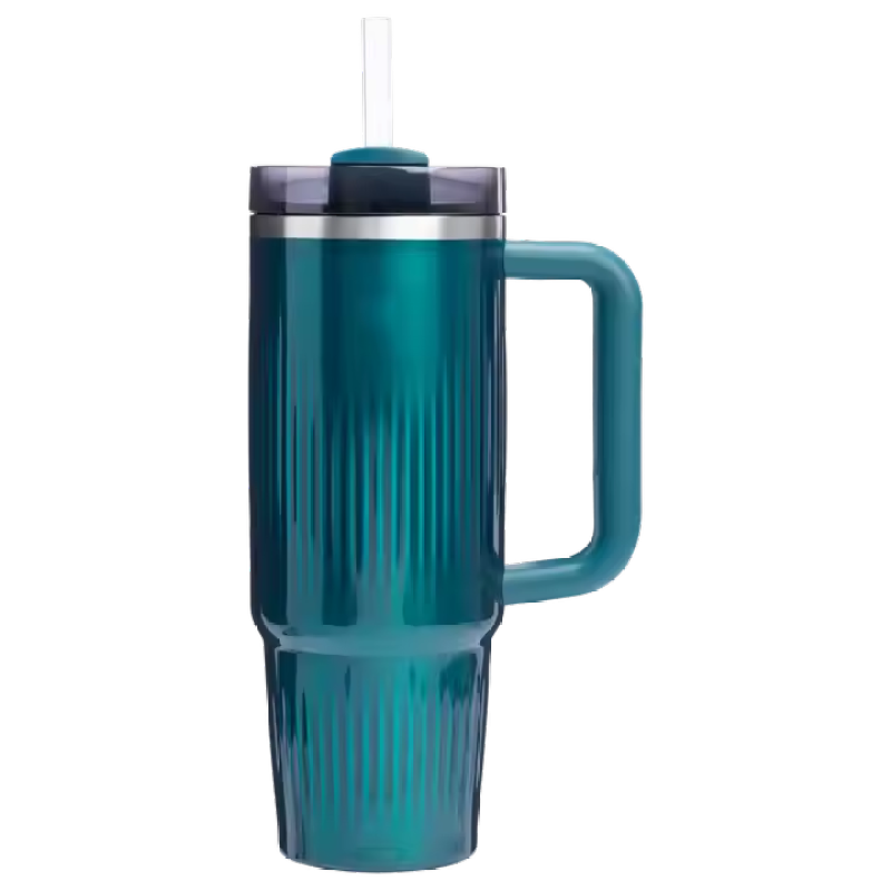 2025 New 40oz Stainless Steel Insulated Tumbler Perfect Portable Car Cup