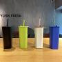2025 New 600ML Stainless Steel Insulated Square Cup Available in Multiple Colors with Customization Options