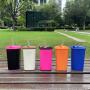 Designer Stainless Steel Mini Square Cup 380ml Capacity Featherlight Customizable