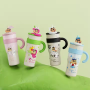 New Cartoon Crayon Shinchan Big Mac Ice King Stainless Steel Insulated Tumbler 