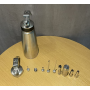 Whipped Cream Dispenser Stainless Steel Milk Frother Commercial Foaming Gun for Coffee Steamed Milk
