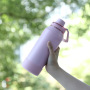 New Matte Texture Space Bottle 316 Stainless Steel Insulated Cup for Outdoor Hiking and Sports Water Bottle
