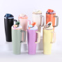 Best Selling Owala Products 2025 Stainless Steel Tumbler Thermos Cup with Lock 40oz Tumbler with Handle with Straw for Gift for Travel