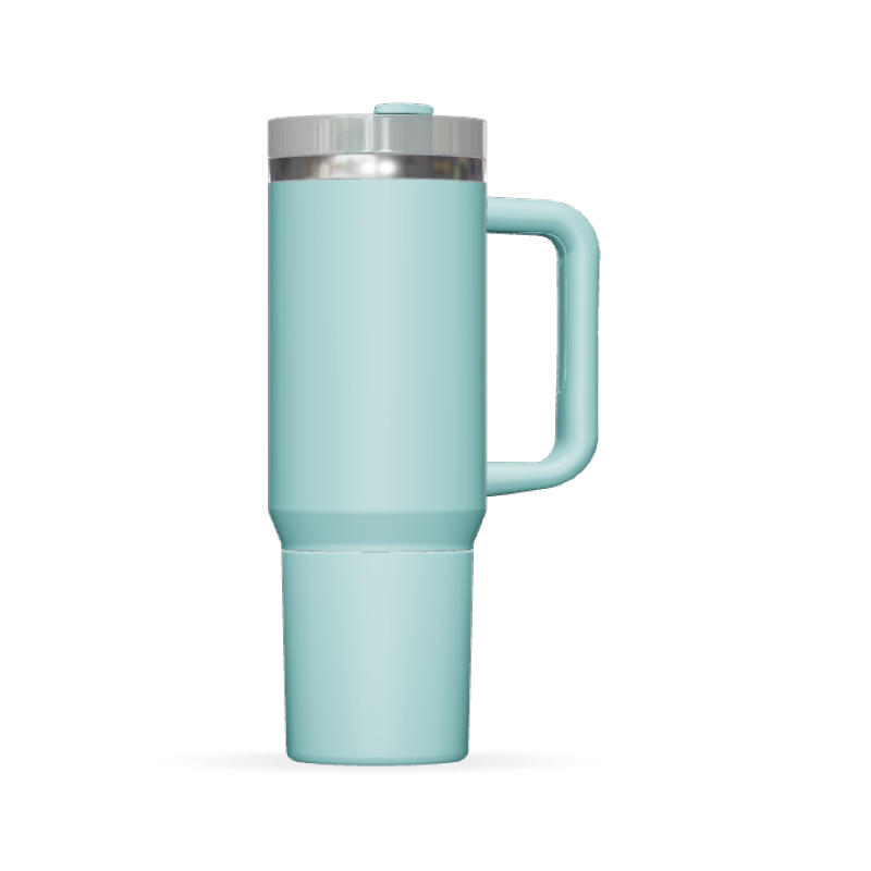 ODM 40oz 2 in 1 Water Bottle with Lock Lid Double Wall 304 Stainless Steel Insulation Vacuum Flask with Food Storage
