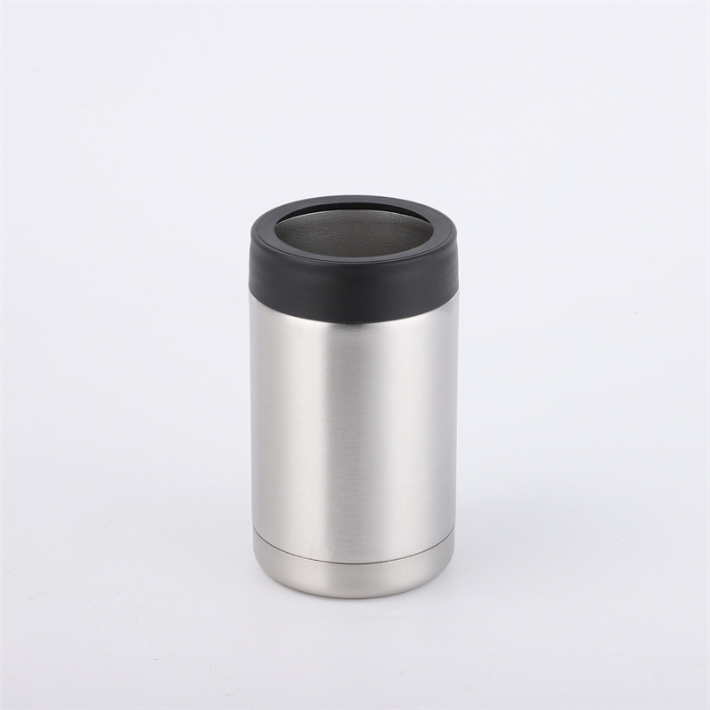 Customizable Logo 12 oz 14 oz 16oz 17oz Double Wall Straight Insulated Beer Cooling Can Cooler Holder Australia USA Japan Cans