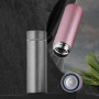 420ml Pure Titanium Leak Proof Sport Bottle Vacuum Flask Ultralight Double Wall Tumbler Custom Water Bottle for Gift