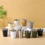 Metal Drinking Cups Minimalist Camping Cup Single Wall Stainless Steel Stackable Beer Mug Pint Drinking Cup Tumbler Mug