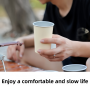 Metal Drinking Cups Minimalist Camping Cup Single Wall Stainless Steel Stackable Beer Mug Pint Drinking Cup Tumbler Mug