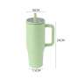40oz  Wholesale Stainless Steel Travel Tumbler with Custom Logo Classic Design Business Gift Mug Handle Straw 