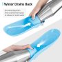2025 New Design Portable 304 Stainless Steel Water Bottle for Dogs Pet Supplies for Dog Drinking Outdoor Water Dispenser