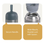 New Design 550ml 750ml  Portable Leak Proof Food Container Stainless Steel Thermal Food Box Vacuum Lunch Flask