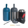New Design 550ml 750ml  Portable Leak Proof Food Container Stainless Steel Thermal Food Box Vacuum Lunch Flask
