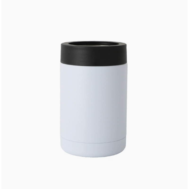 Mini Design 12oz Safe Metal Material Insulation Vacuum Can Cooler Fashion Design Double Wall for Storing Beverages