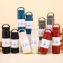 Portable Stainless Steel Sports Water Tumbler with Plastic Lid Vacuum Insulated Outdoor Cup for Back to School
