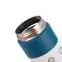 Portable Stainless Steel Sports Water Tumbler with Plastic Lid Vacuum Insulated Outdoor Cup for Back to School