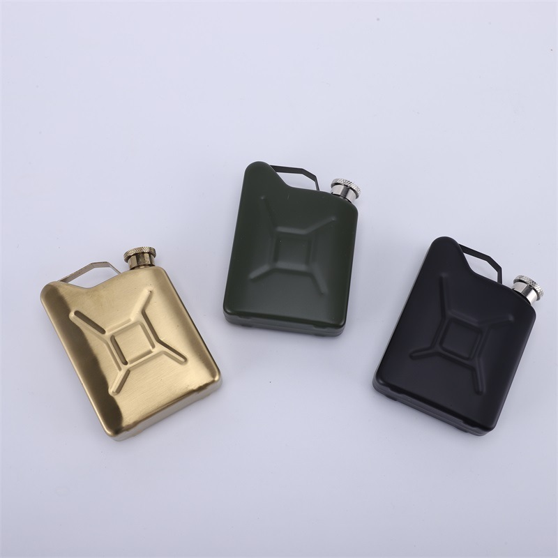 5 oz Hip Flask Portable Whisky Wine Pot Creative Stainless Steel Flagon for Whiskey Liquor Men Gift